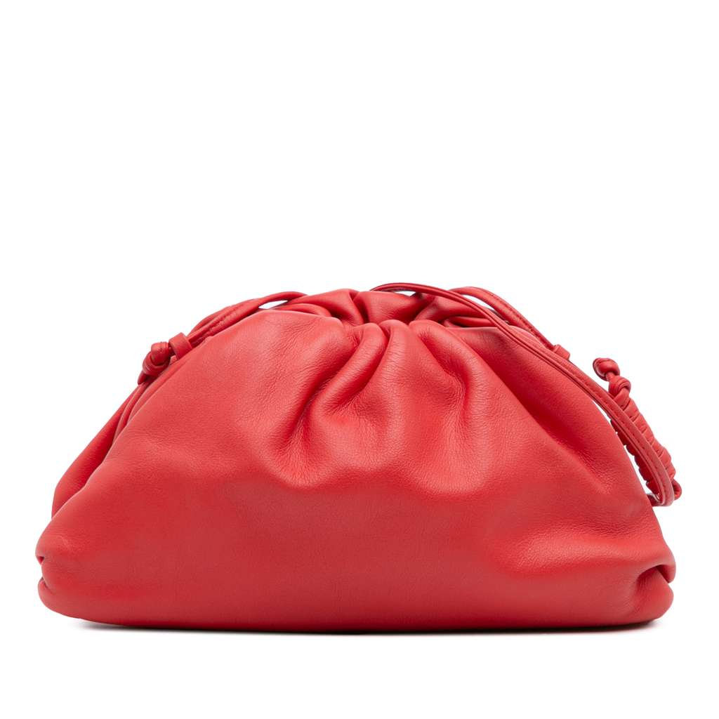 Bottega Veneta Lambskin The Mini Pouch Crossbody