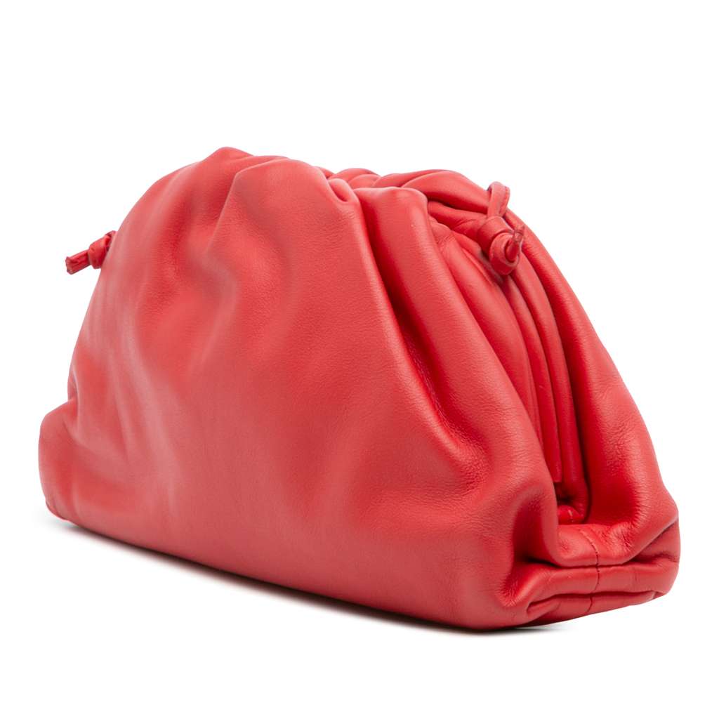 Bottega Veneta Lambskin The Mini Pouch Crossbody - Back view