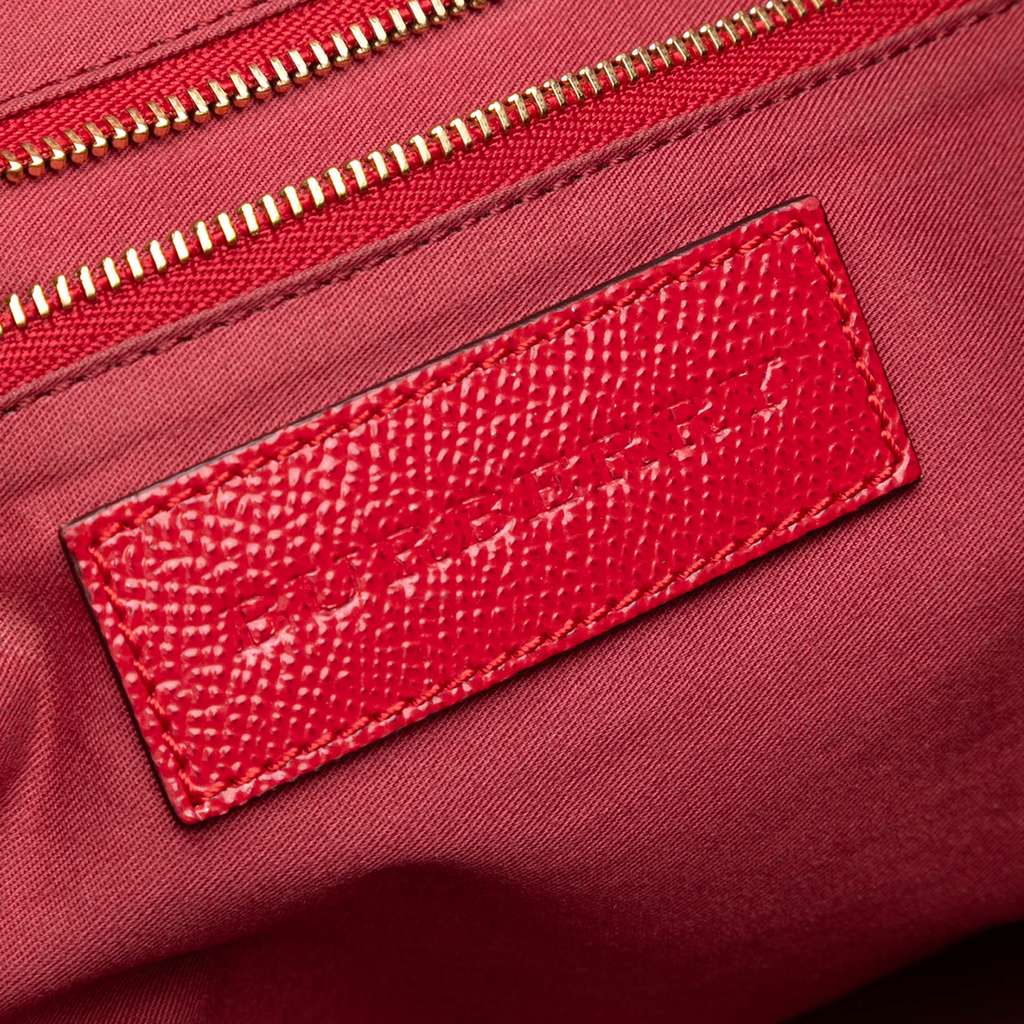 Burberry Small Haymarket Check Coated Canvas Salisbury Tote - Side view