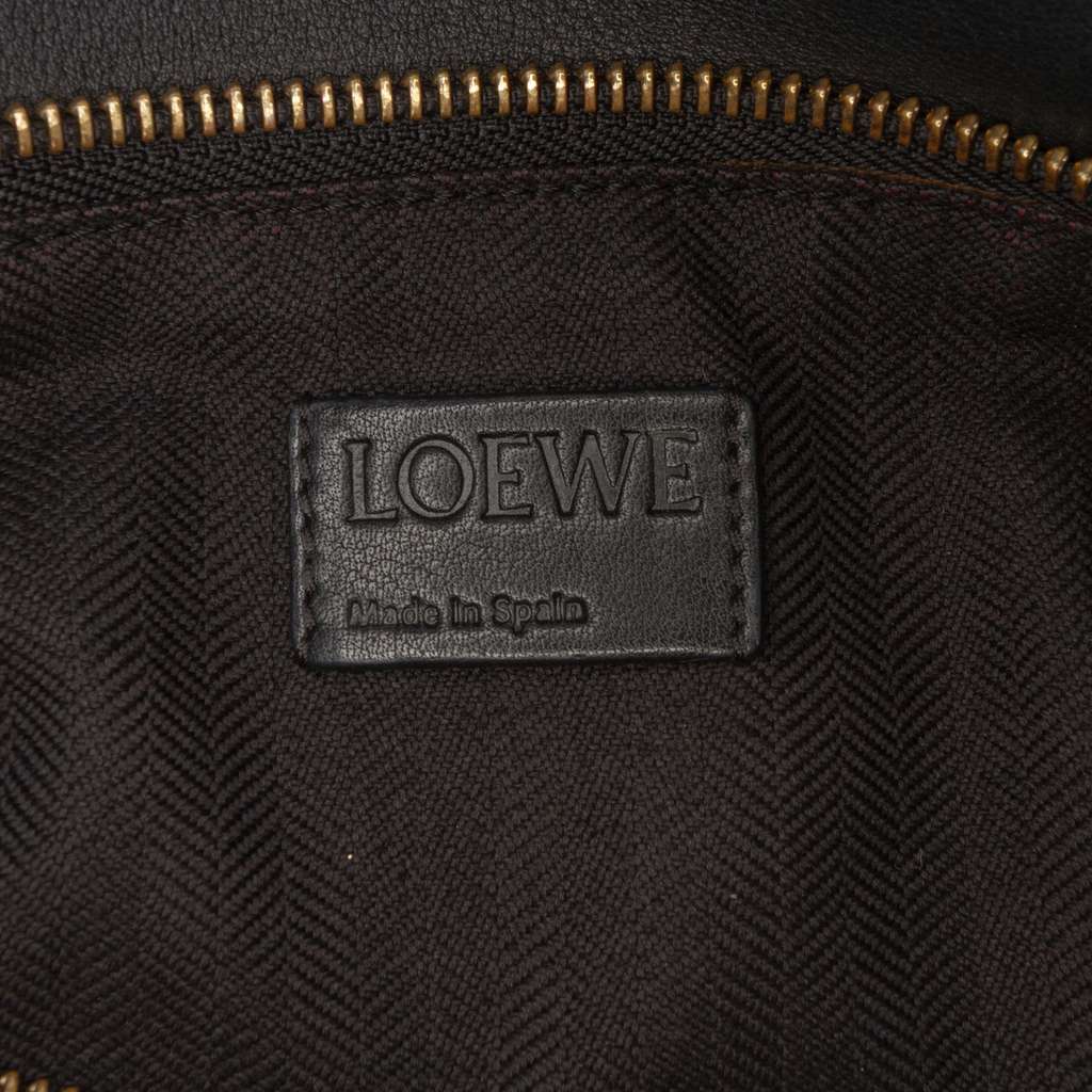 Loewe Medium Calfskin and Suede Puzzle Satchel - Side view