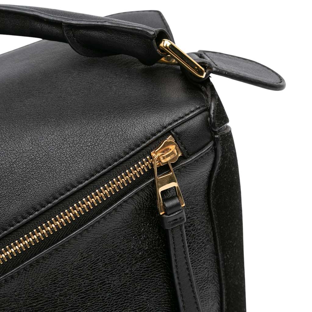 Loewe Medium Calfskin and Suede Puzzle Satchel - Image 11