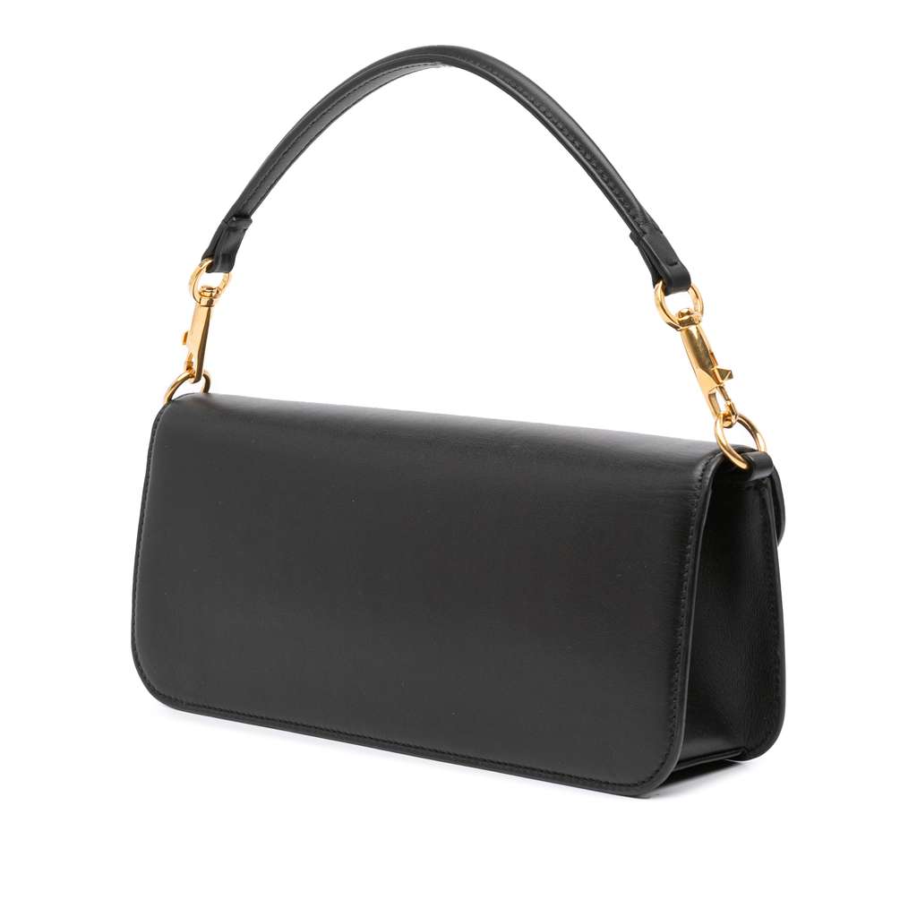 Valentino Calfskin VLogo Loco Satchel - Back view