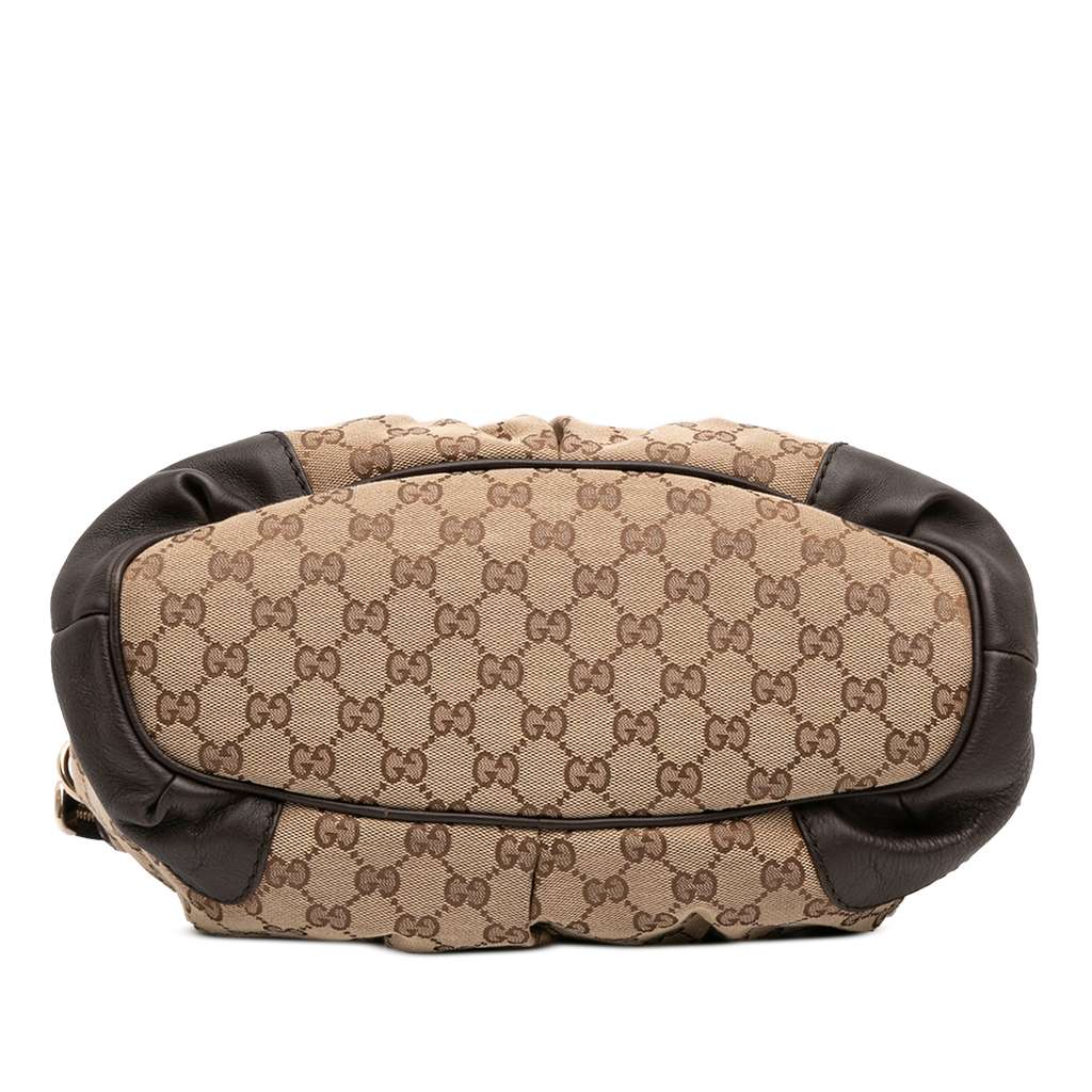 Gucci GG Canvas Sukey Satchel - Image 6