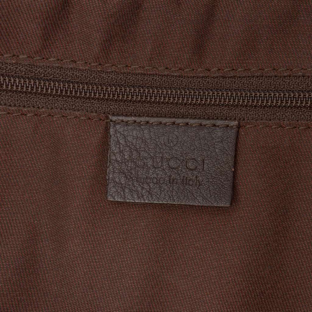 Gucci GG Canvas Sukey Satchel - Side view