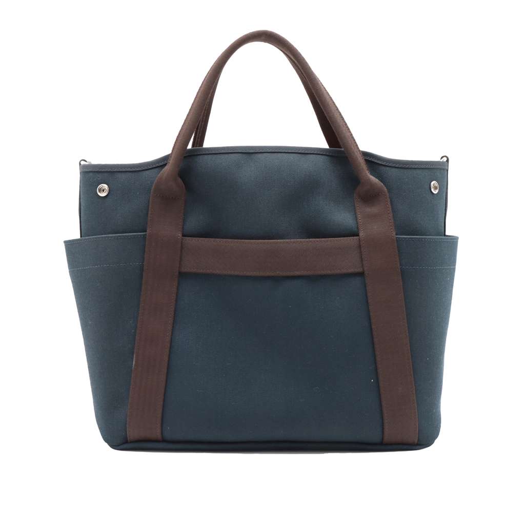 Hermès Toile Sac de Pansage Grooming Bag - Back view