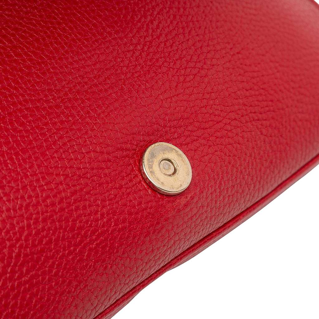 Gucci Medium Leather Soho Chain Flap Crossbody - Detail 2