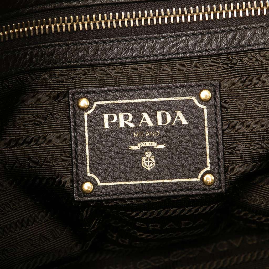 Prada Vitello Daino Open Convertible Tote - Detail 1