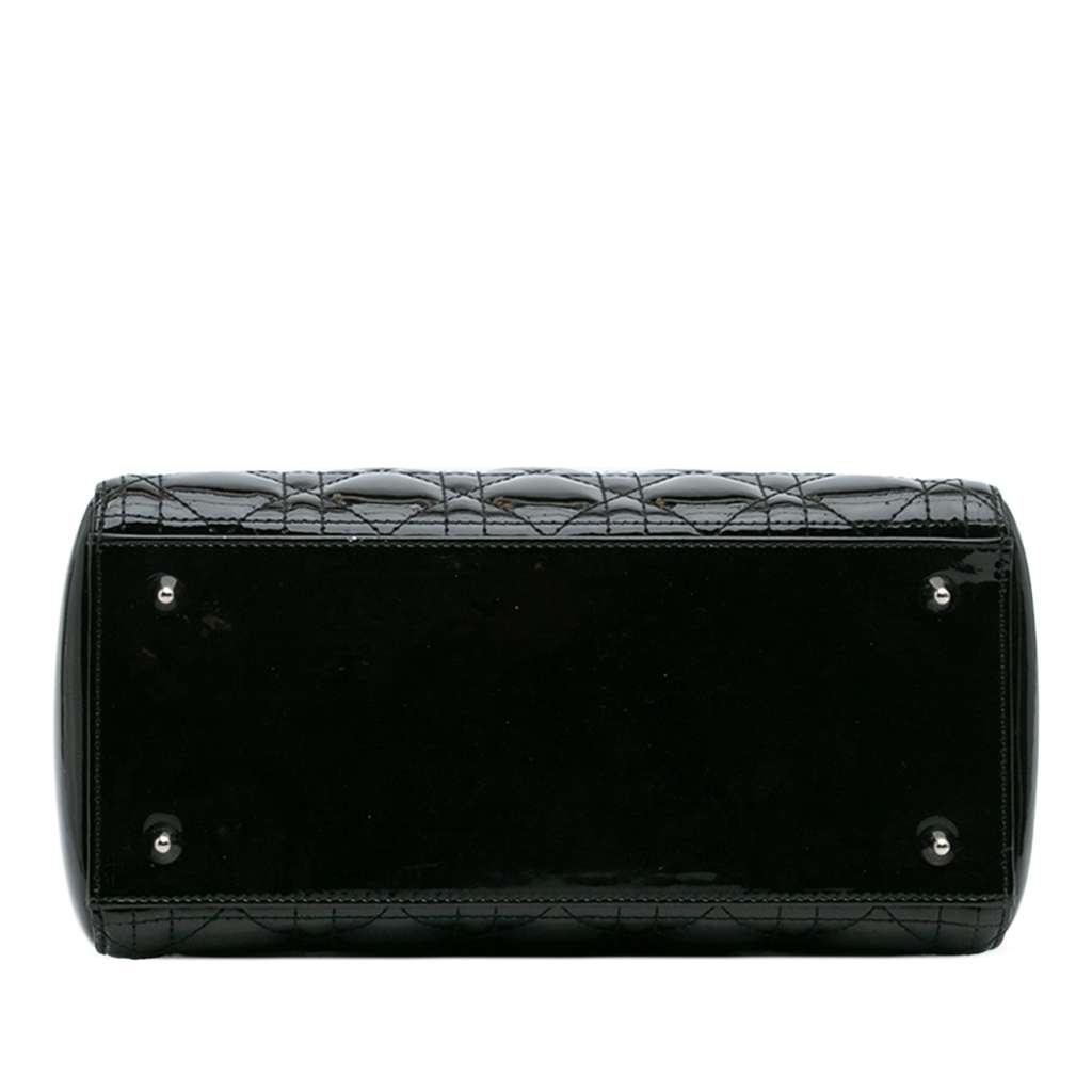 Dior Medium Patent Cannage Lady Dior - Image 6