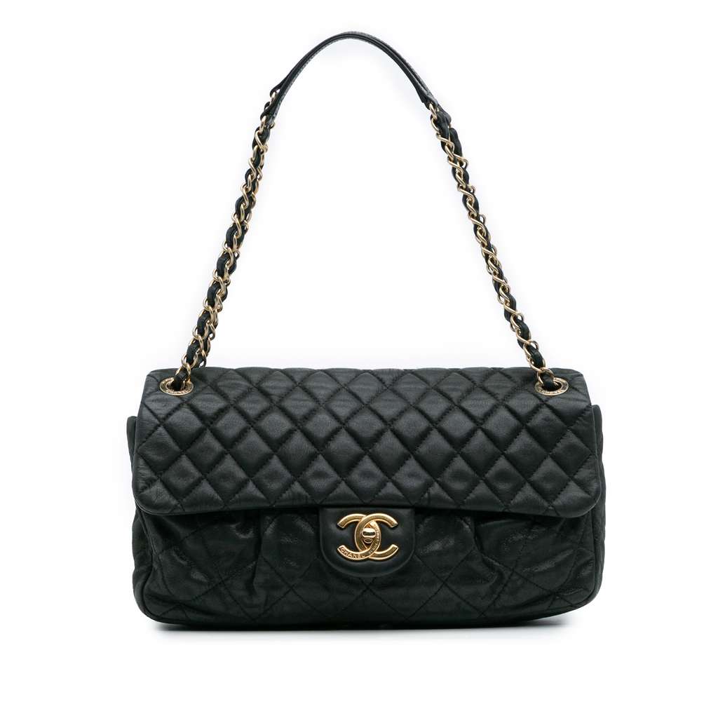 Chanel Quilted Calfskin Chic Quilt Flap