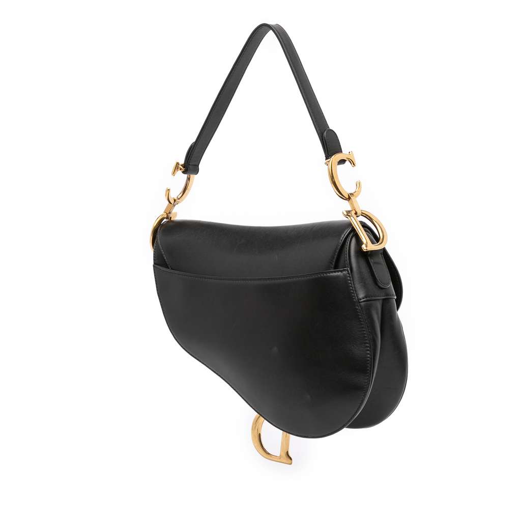 Dior Smooth Calfskin Saddle Bag - Back view