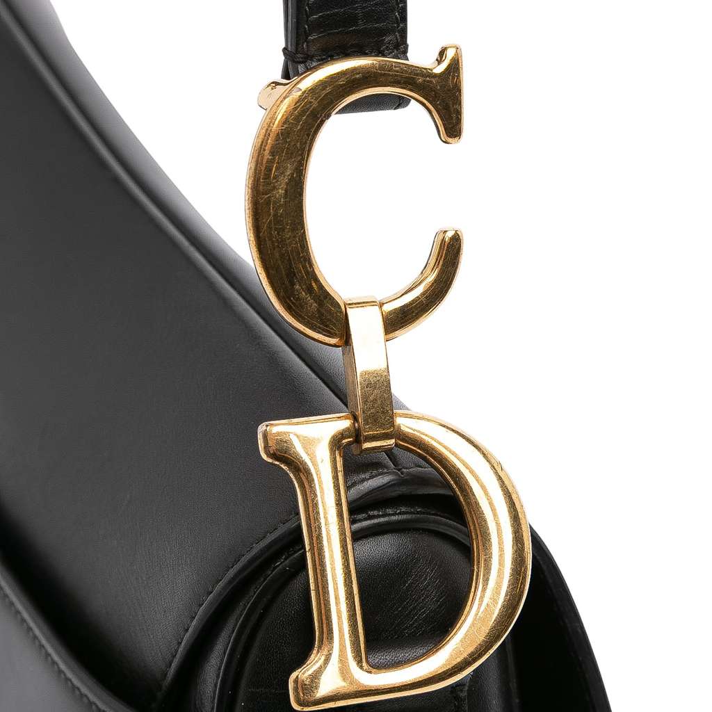 Dior Smooth Calfskin Saddle Bag - Image 11