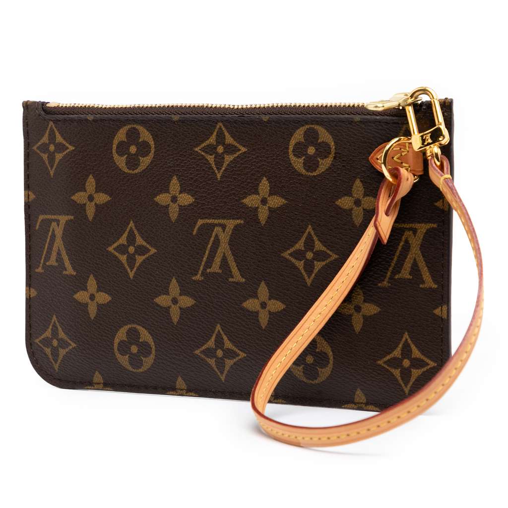 Louis Vuitton Monogram Neverfull Pochette PM - Back view