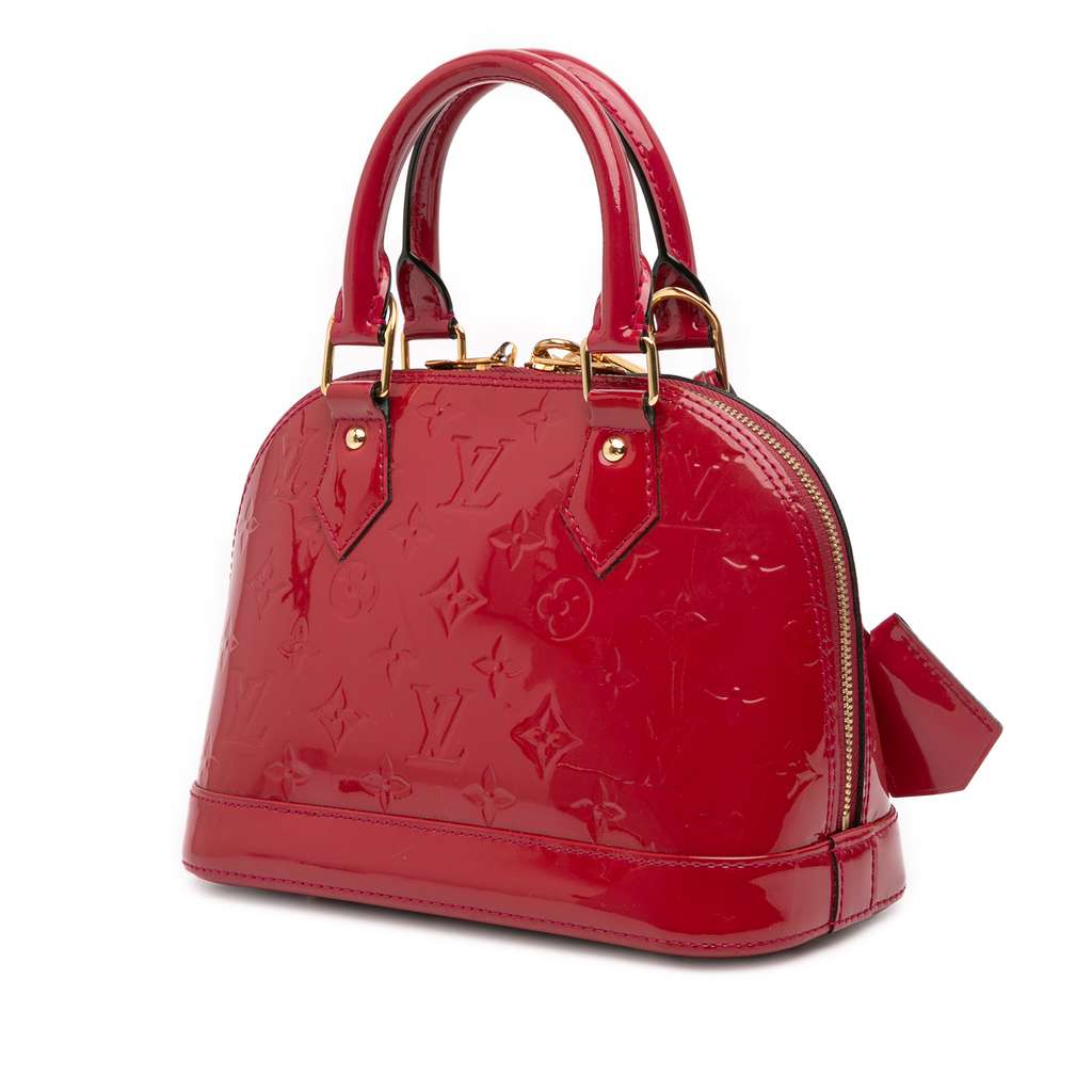 Louis Vuitton Monogram Vernis Alma BB - Back view