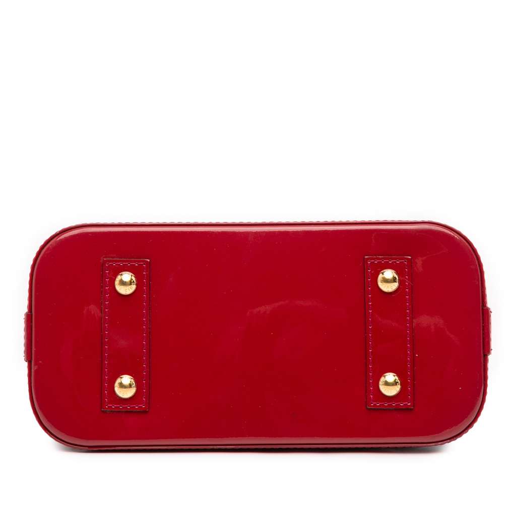 Louis Vuitton Monogram Vernis Alma BB - Image 6