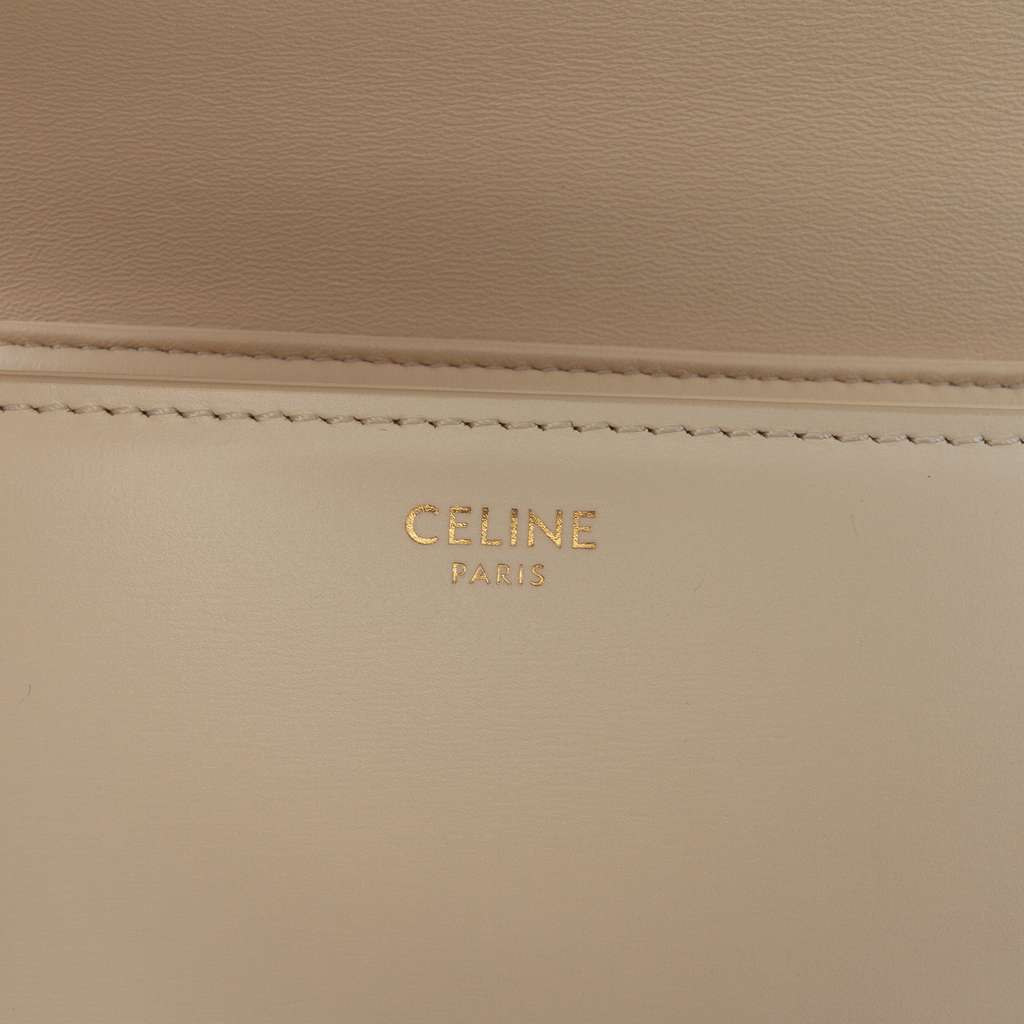 Celine Teen Shiny Calfskin Triomphe Crossbody - 5