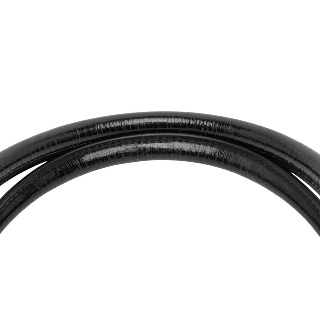 Dior Perforated Leather and Denim Montaigne Chris 1947 Cadillac Top Handle Bag - Image 11