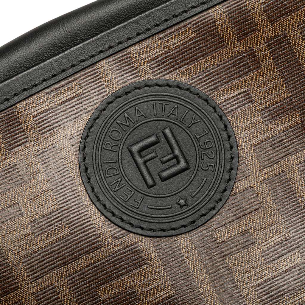 Fendi Zucca Coated Canvas Camera Crossbody - Detail 2