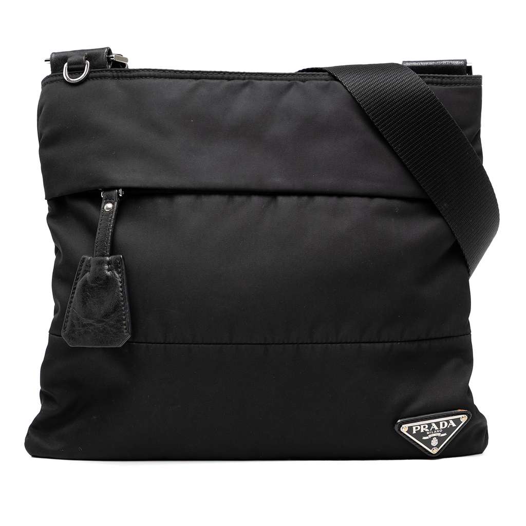 Prada Tessuto Zip Top Crossbody