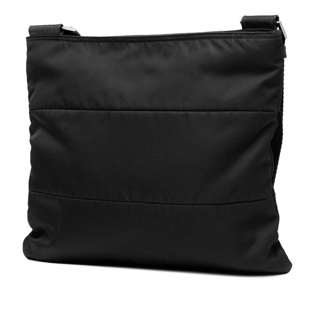 Prada Tessuto Zip Top Crossbody - Back view