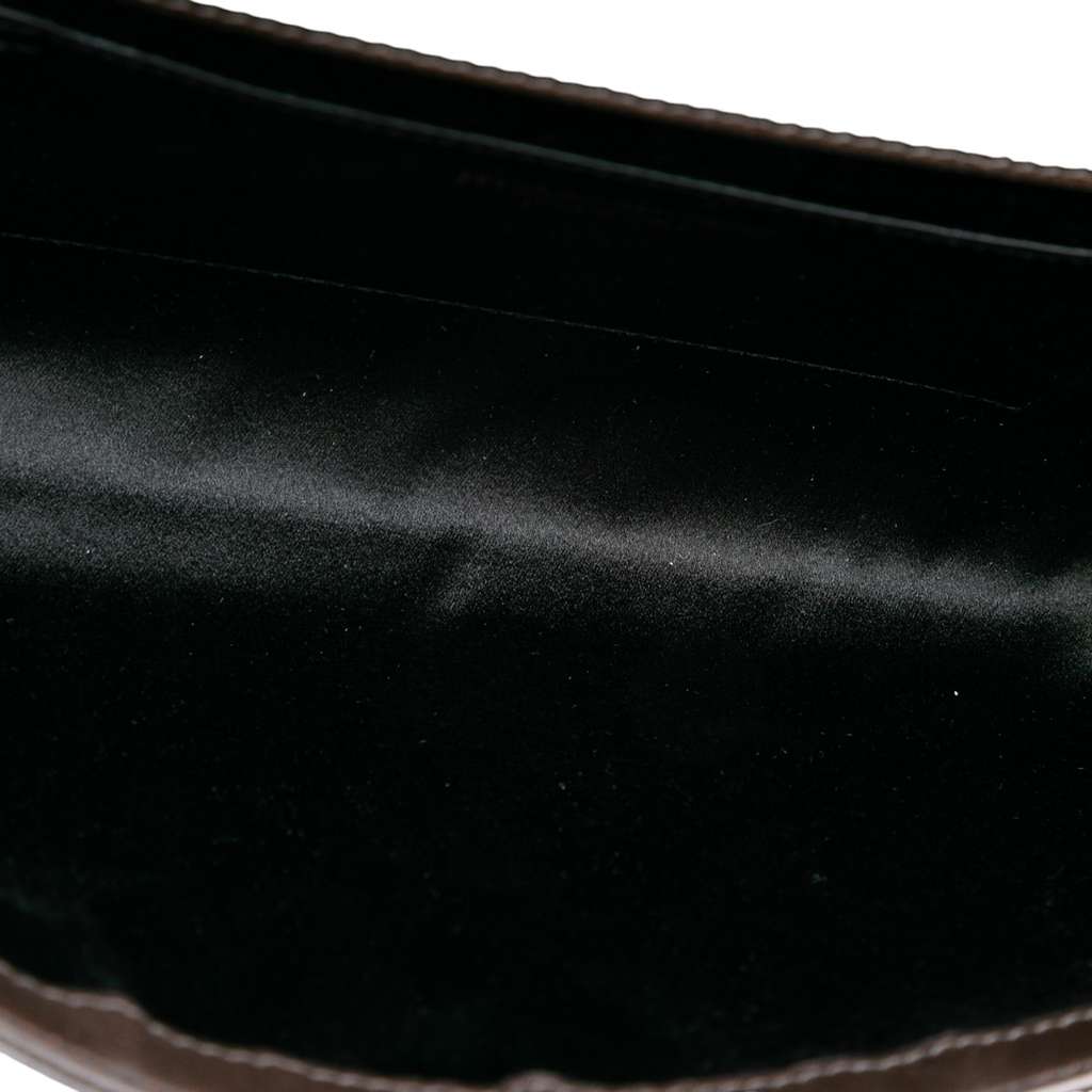 Saint Laurent Large Calfskin Monogram Belle De Jour Clutch - 4