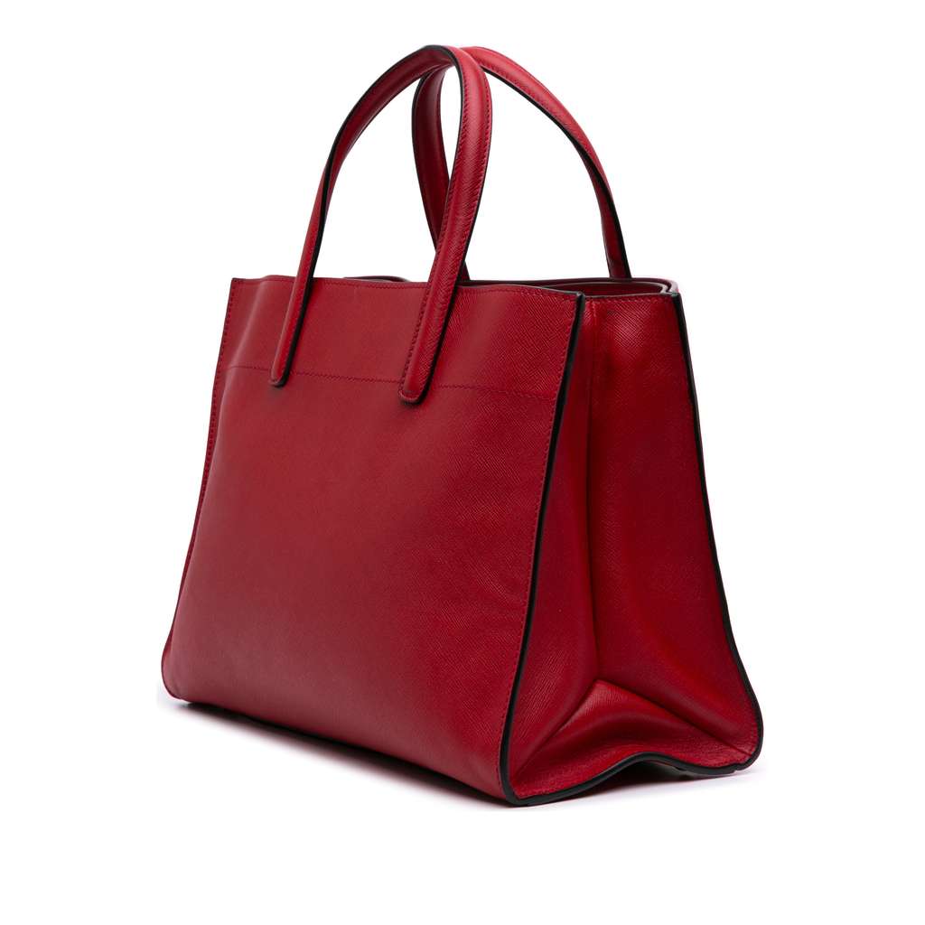 Prada Saffiano Soft Triple Pocket Tote - 2