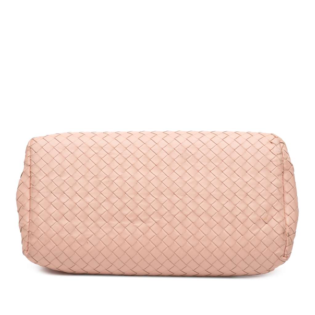 Bottega Veneta Small Nappa Intrecciato Roma Satchel - Image 6