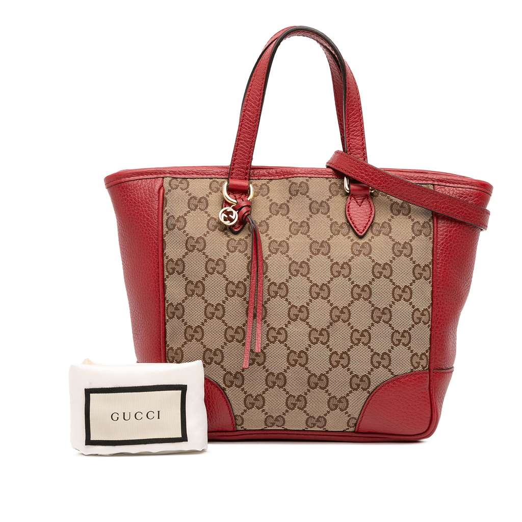 Gucci Small GG Canvas Bree Satchel - Image 13