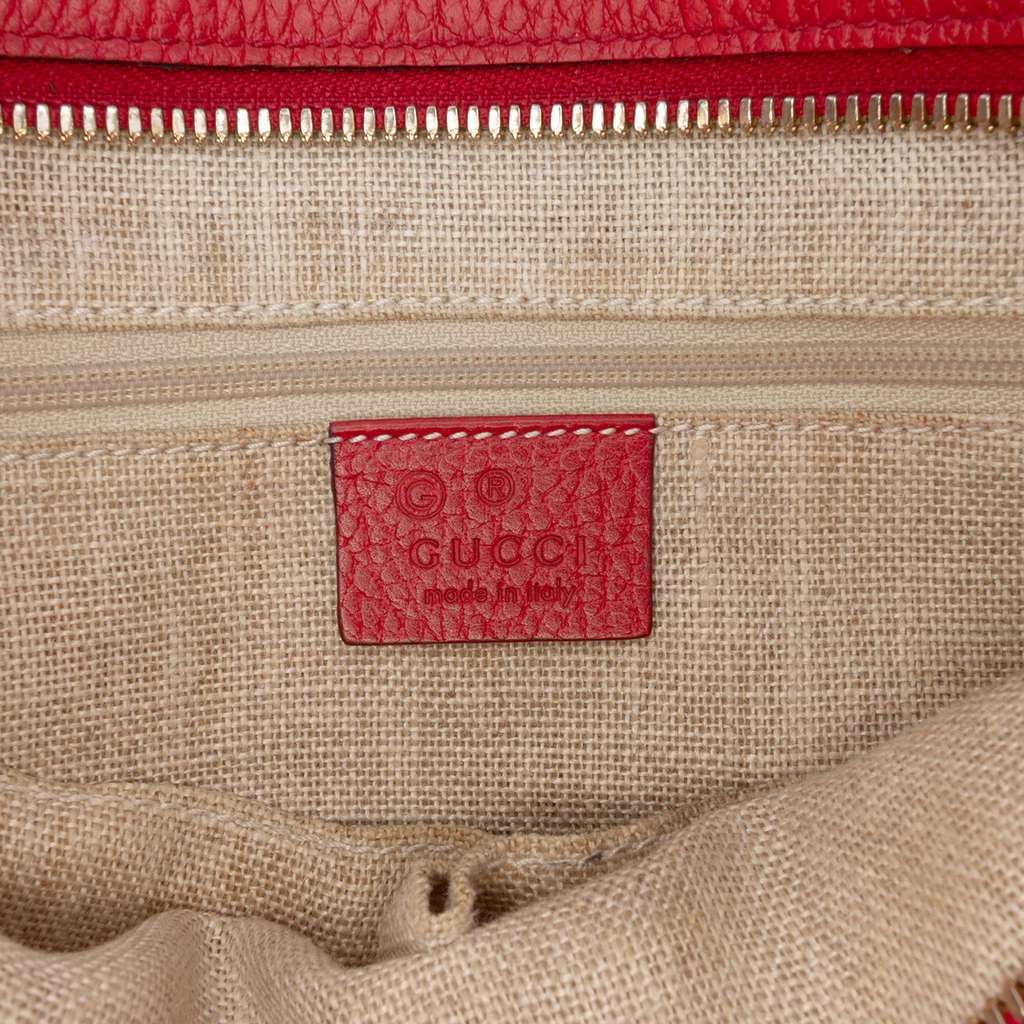 Gucci Small GG Canvas Bree Satchel - Side view