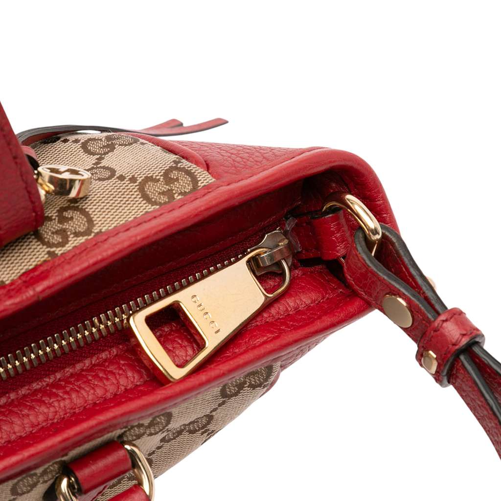 Gucci Small GG Canvas Bree Satchel - Image 10