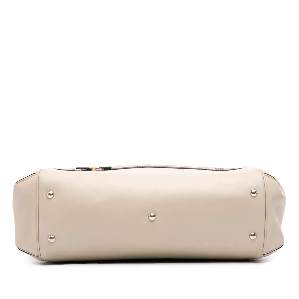 Gucci GG Canvas Web Mayfair Satchel - 3