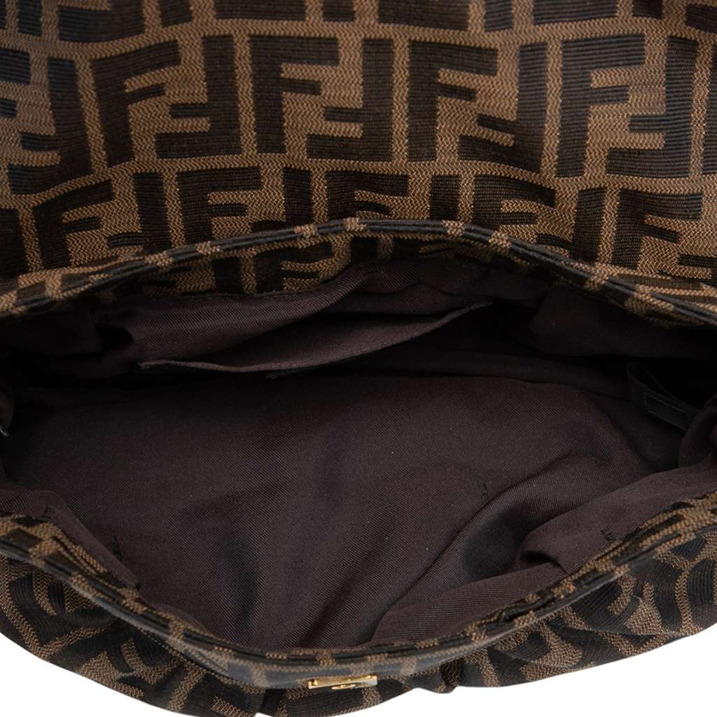 Fendi Small Zucca Canvas Chef Flap - 4