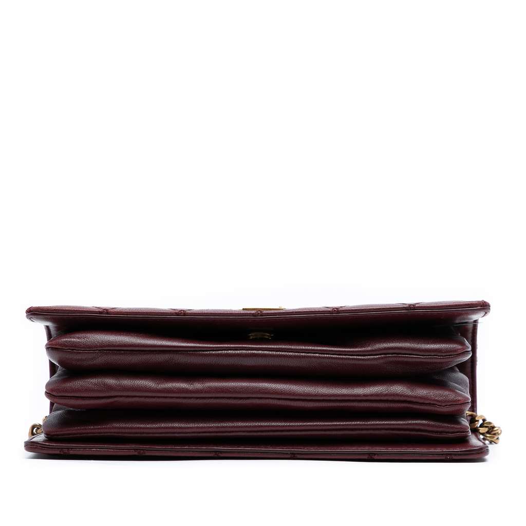 Saint Laurent Diamond Quilted Lambskin Angie Chain Bag - Image 6