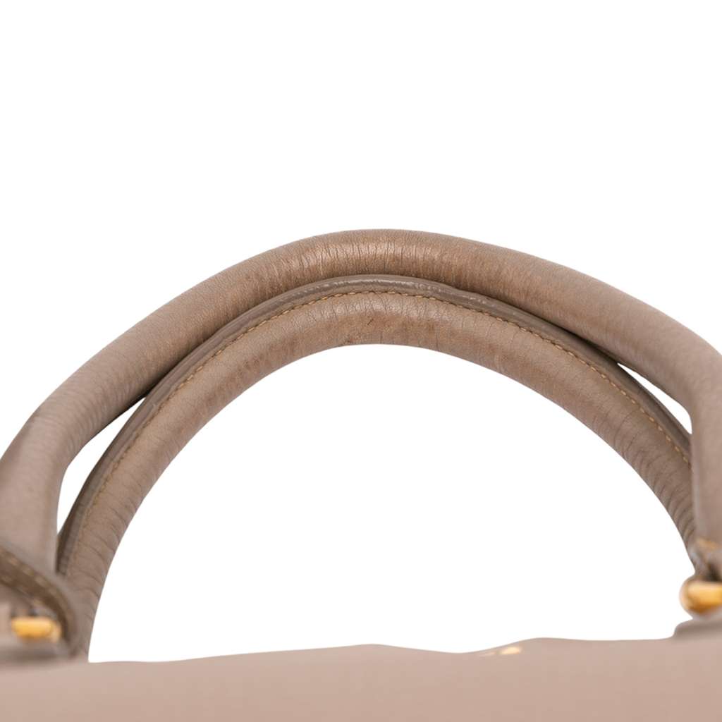 Prada Vitello Daino Double Zip Convertible Tote - Image 12