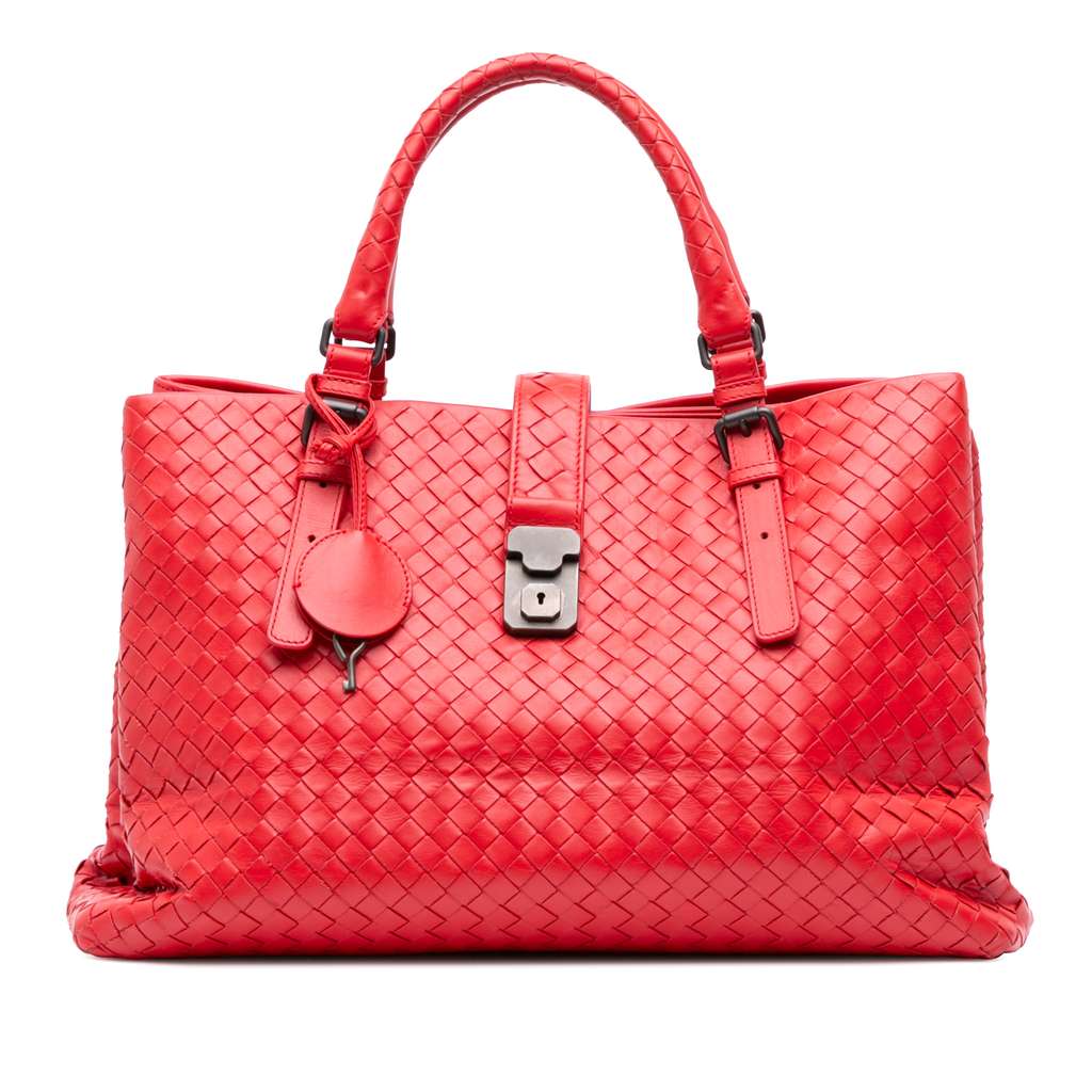 Bottega Veneta Medium Nappa Intrecciato Roma Tote