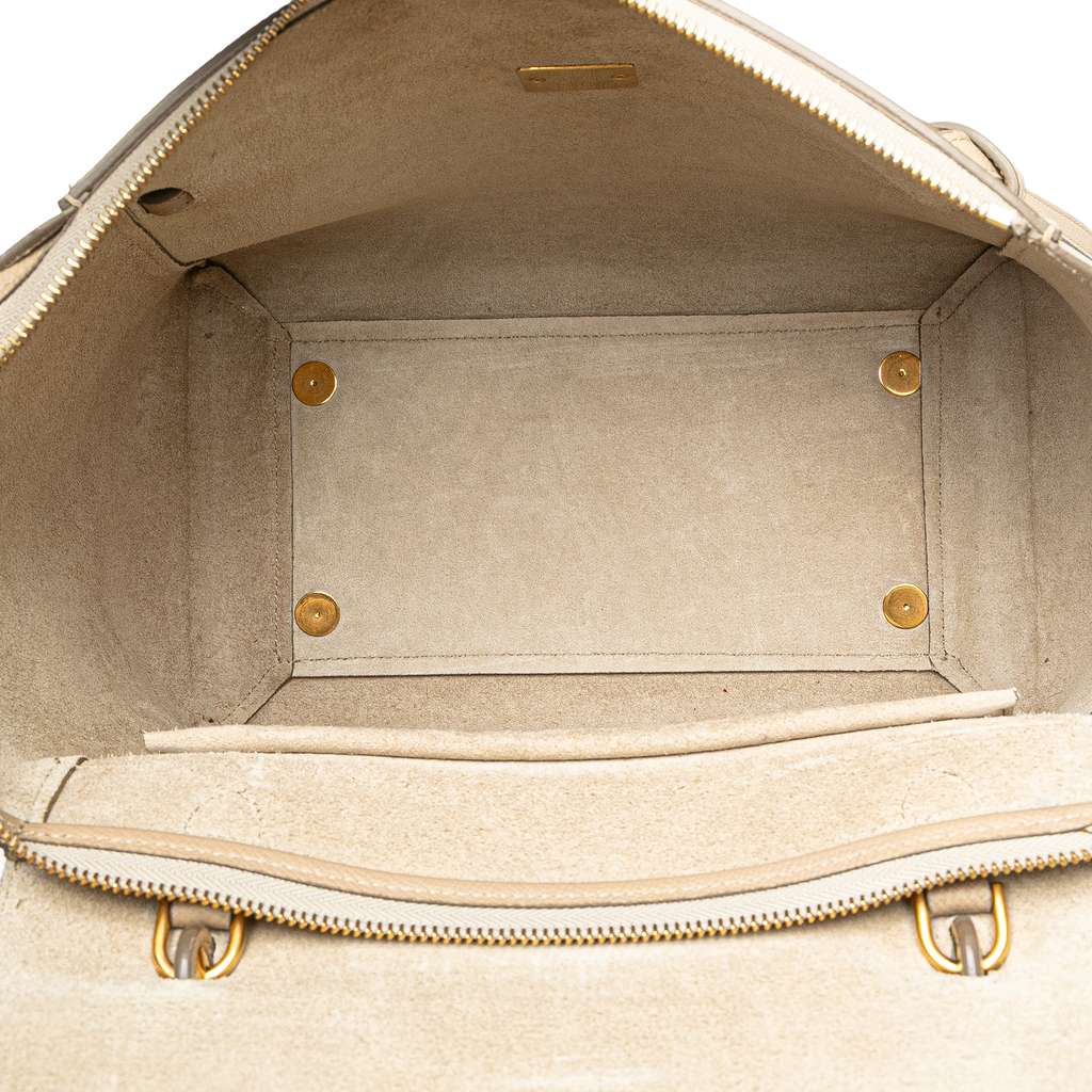 Celine Mini Leather Belt Bag Satchel - 4