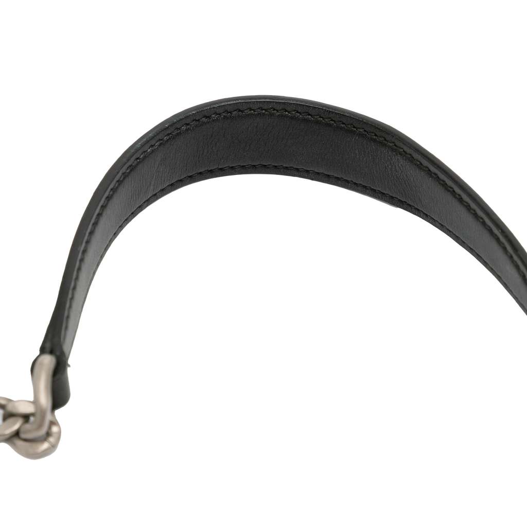 Prada Saffiano Trimmed City Calf Crystal Cahier Crossbody - Detail 2