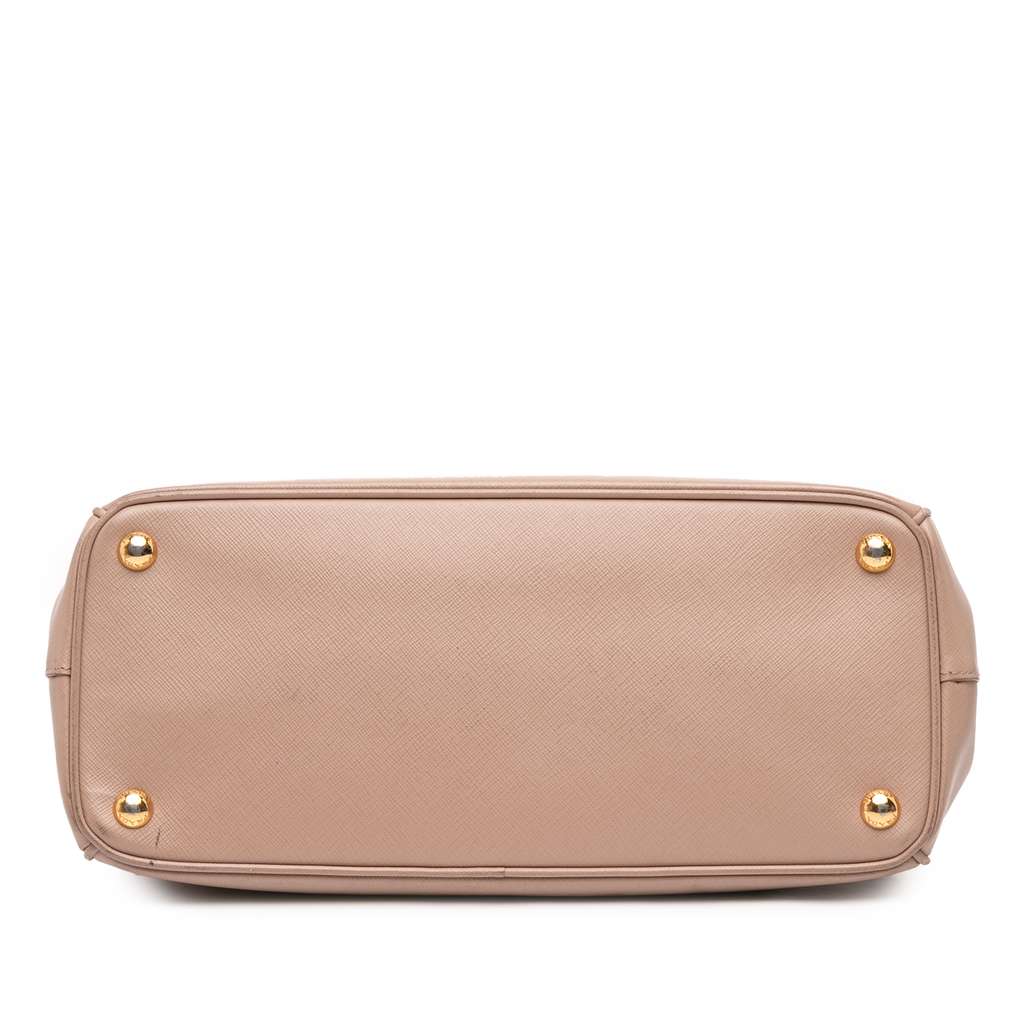 Prada Medium Saffiano Lux Galleria Double Zip Satchel - 3