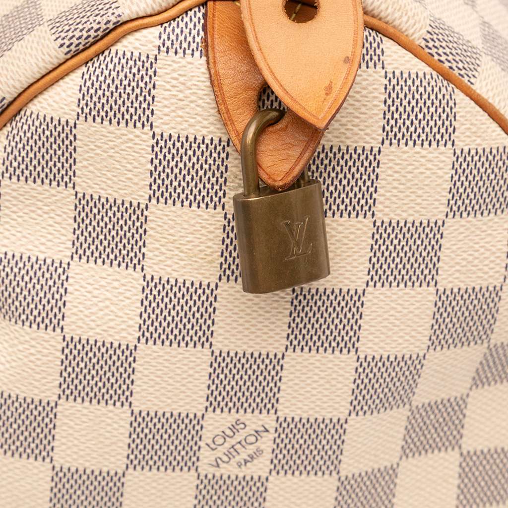 Louis Vuitton Damier Azur Speedy 30 - Image 11