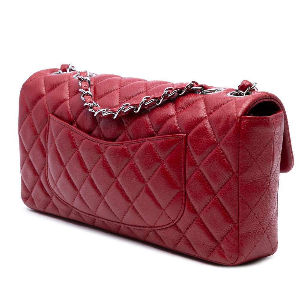 Chanel Classic Caviar East West Single Flap - 2