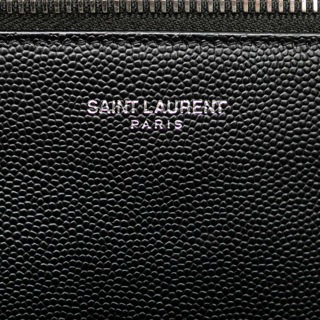 Saint Laurent Grain De Poudre Zipped Tablet Holder - Detail 2