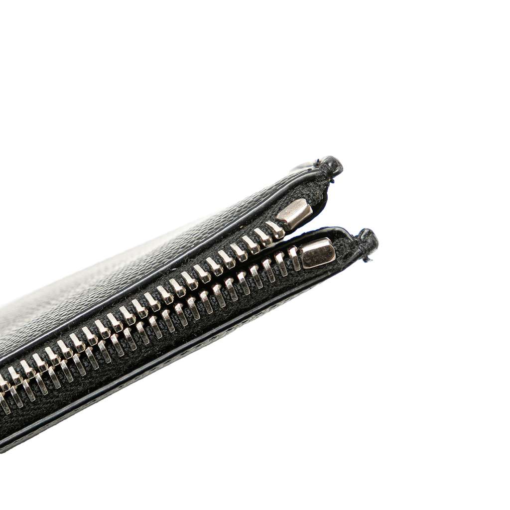 Saint Laurent Grain De Poudre Zipped Tablet Holder - Image 10