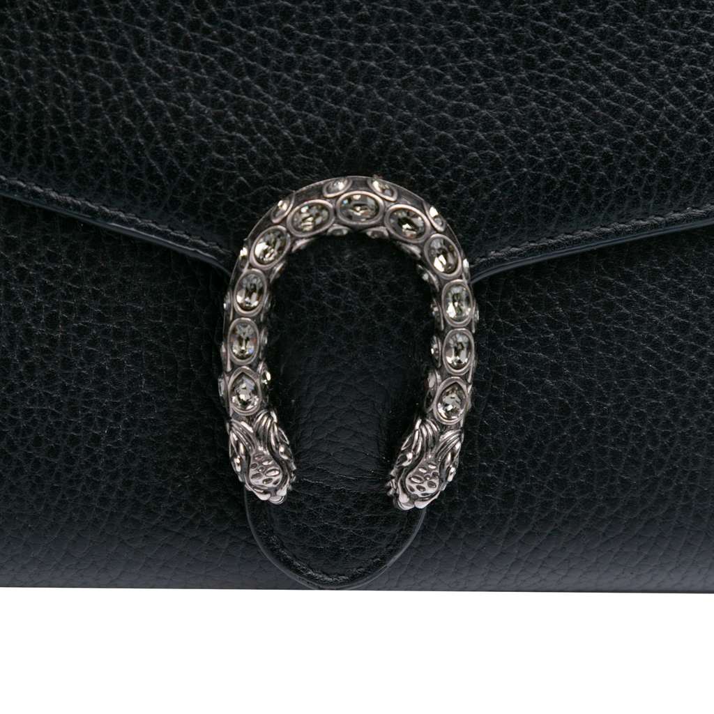 Gucci Mini Leather Dionysus Wallet on Chain - Image 12