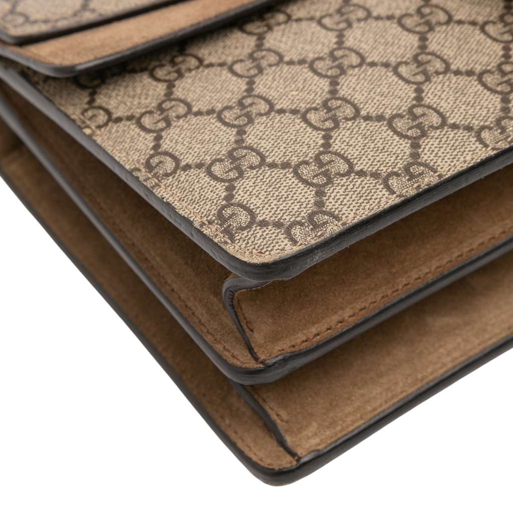 Gucci Medium GG Supreme Dionysus Shoulder Bag - Detail 2