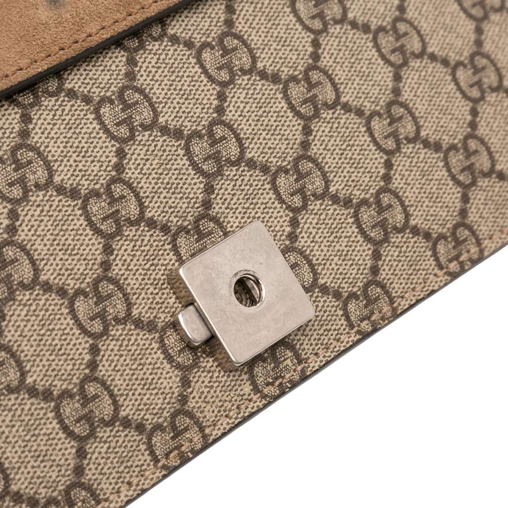 Gucci Medium GG Supreme Dionysus Shoulder Bag - Image 10