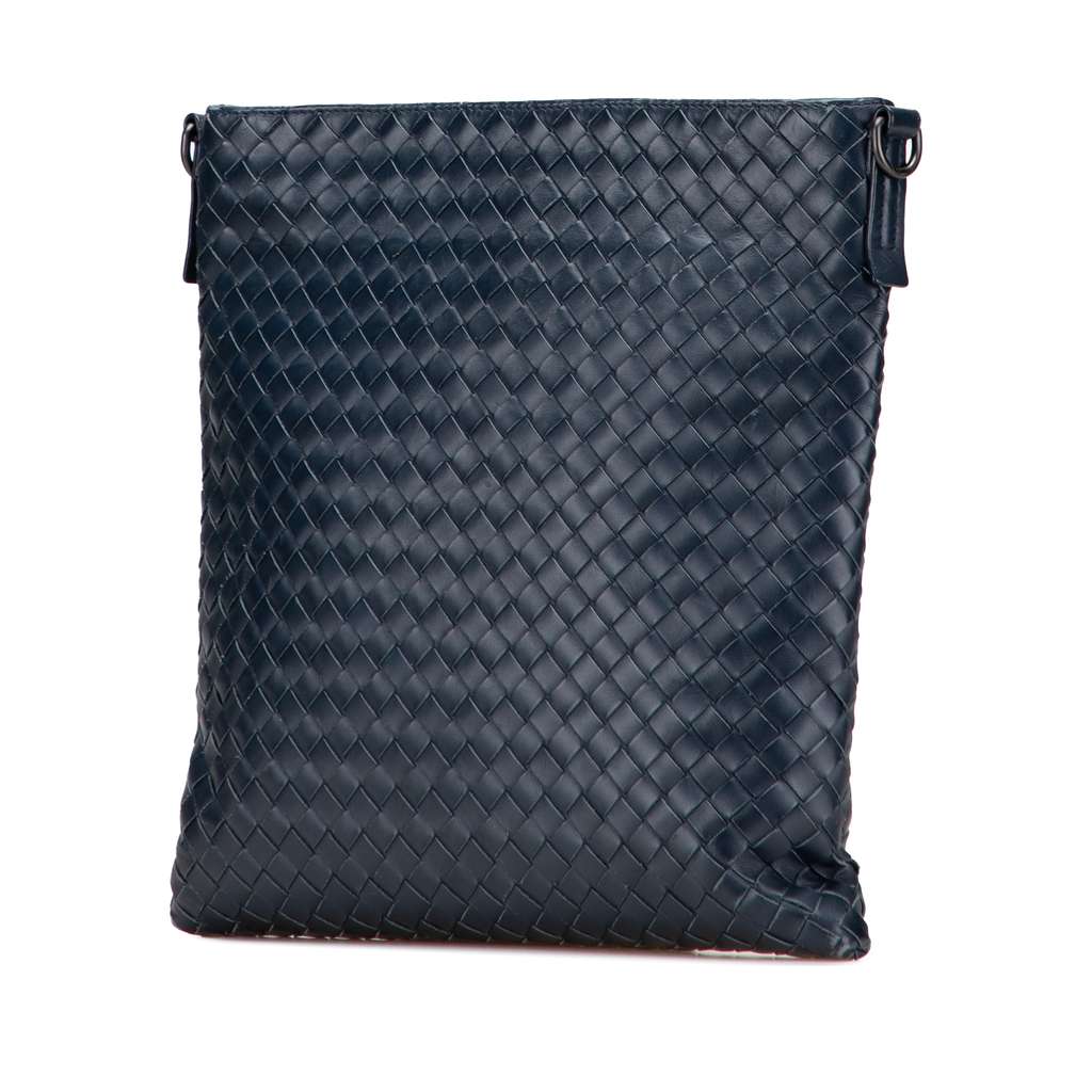 Bottega Veneta Leather Intrecciato Crossbody - 2