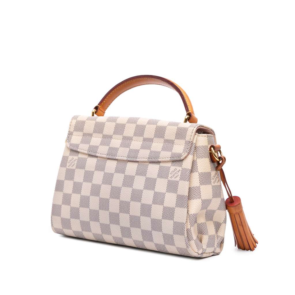 Louis Vuitton Damier Azur Croisette - Back view