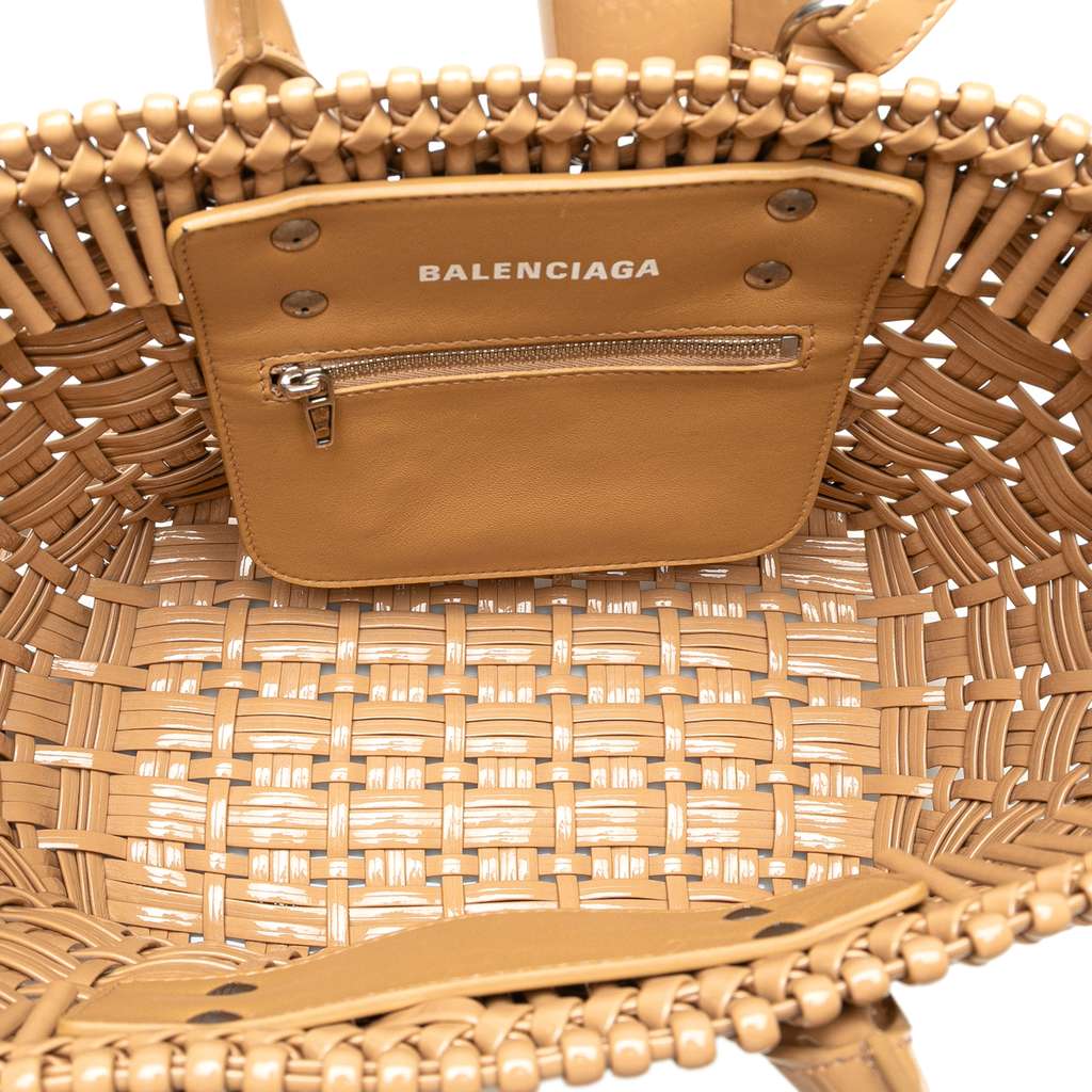 Balenciaga Faux Leather Bistro Panier XS - 4