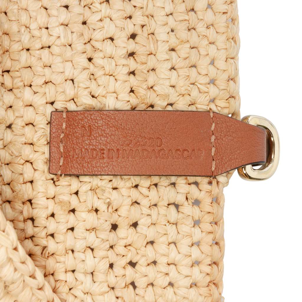 Loewe Mini Raffia Slit Satchel - Detail 1