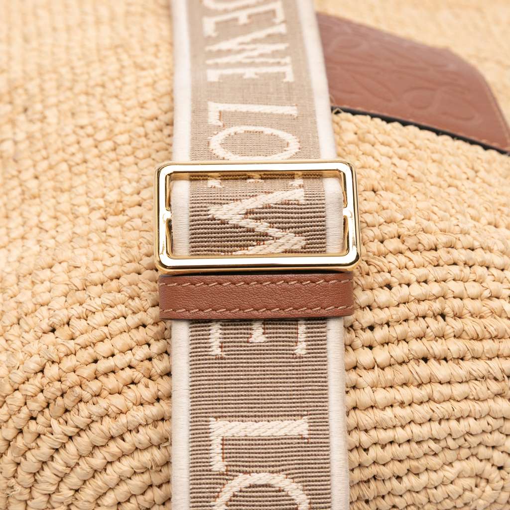 Loewe Mini Raffia Slit Satchel - Detail 2