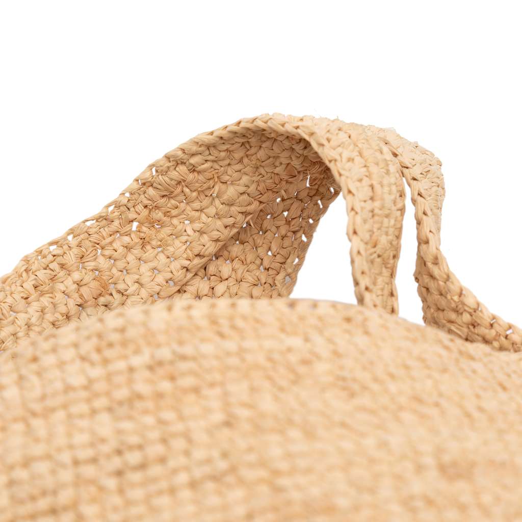 Loewe Mini Raffia Slit Satchel - Image 10